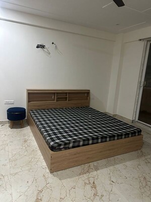 Bedroom in 1 BHK Builder Floor at Sushant Lok Iii – for Rent