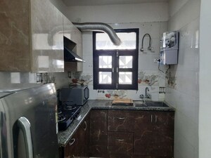 Kitchen in 1 BHK Builder Floor at Sushant Lok Iii – for Rent