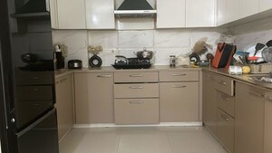 Kitchen in 1 BHK Builder Floor at Tigra – for Rent