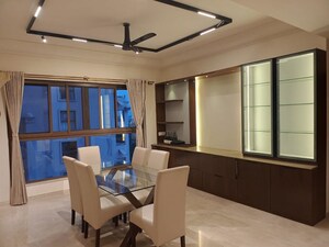 Dining area in 4 BHK Apartment at Prestige Leela Residency, Kodihalli – for Rent