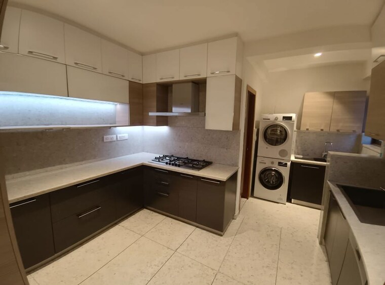 Kitchen, prestige-leela-residency 4 Bedroom 3100 Sq.Ft. Apartment In Kodihalli Bangalore 10472952