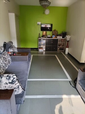 Living Room in 2 BHK Apartment at Warje – for Rent