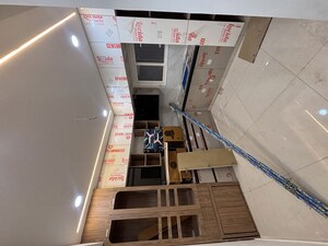 Staircase in 3 BHK Apartment at Praneeth Pranav Solitaire, Bachupally – for Rent
