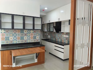 Kitchen in 3 BHK Apartment at Brigade El Dorado, Bagaluru – for Rent