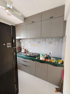 Kitchen in 1 BHK Apartment at Highland Pearl, Thane West – for Rent