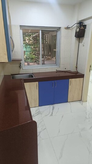 Kitchen in 1 BHK Apartment at Bandra West – for Rent