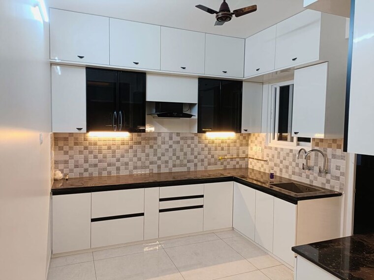 Kitchen, aparna-sarovar-zicon 2.5 Bedroom 1518 Sq.Ft. Apartment In Nallagandla Hyderabad 10472989
