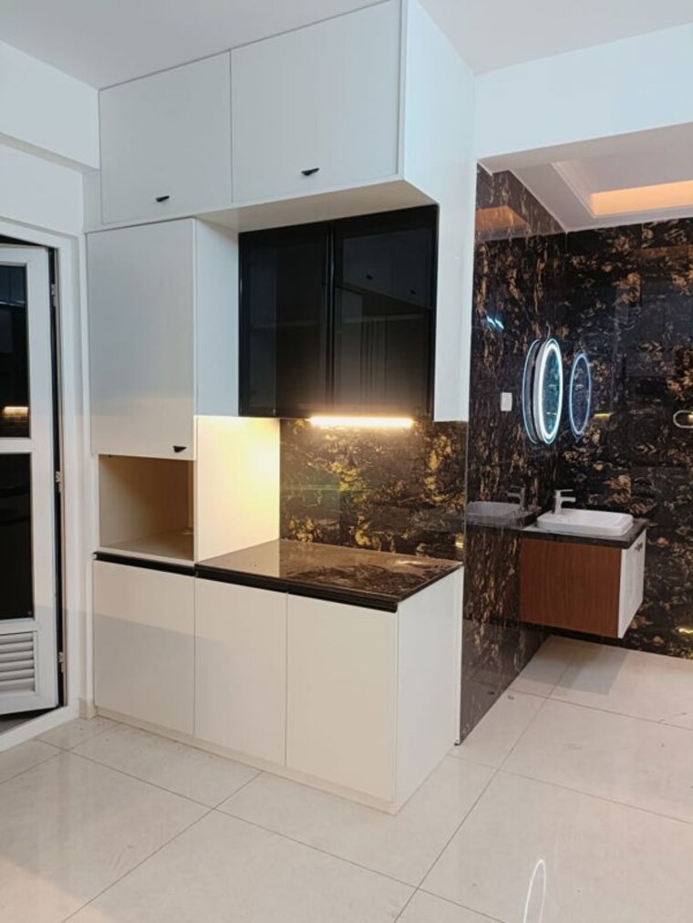 Kitchen, aparna-sarovar-zicon 2.5 Bedroom 1518 Sq.Ft. Apartment In Nallagandla Hyderabad 10472989