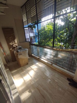 Balcony in 3 BHK Apartment at Cooke Town – for Rent