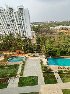 Balcony in 3 BHK Apartment at Rohan Upavan, Hennur – for Rent
