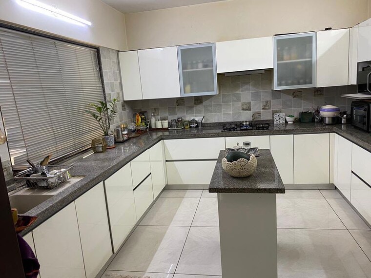 Kitchen, sagar-waters-edge 3 Bedroom 1650 Sq.Ft. Apartment In Pimple Nilakh Pune 10473003