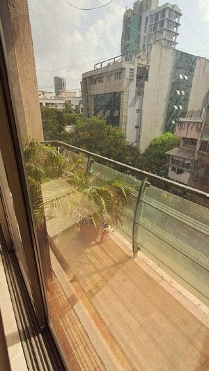 Balcony in 3 BHK Apartment at Bandra West – for Rent