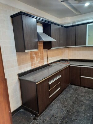 Kitchen in 3 BHK Builder Floor at Gulmohar Park – for Sale