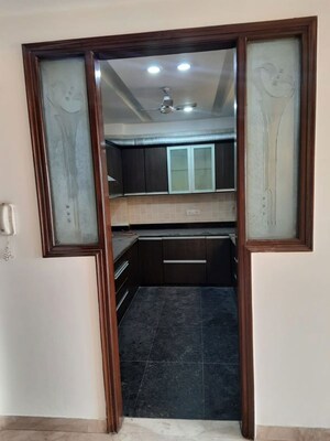 Kitchen in 3 BHK Builder Floor at Gulmohar Park – for Sale