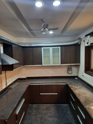 Kitchen in 3 BHK Builder Floor at Gulmohar Park – for Sale