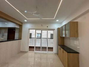 Kitchen in 3 BHK Apartment at Madhu Park Ville, Tellapur – for Rent