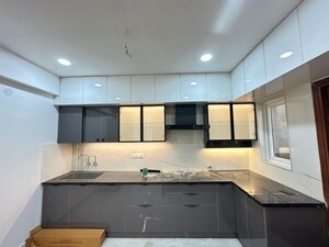Kitchen in 3 BHK Apartment at Madhu Park Ville, Tellapur – for Rent