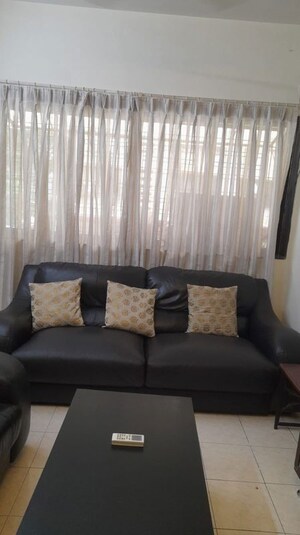 Living Room in 2 BHK Apartment at Raheja Sunglow, Powai – for Rent