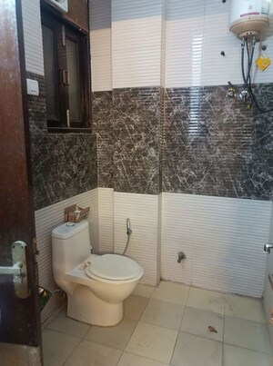 Bathroom in 2 BHK Builder Floor at Lajpat Nagar I – for Rent