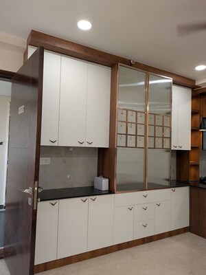 Kitchen in 3 BHK Apartment at Aurobindo Kohinoor, Serilingampally – for Rent