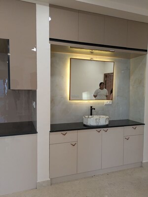Kitchen in 3 BHK Apartment at Aurobindo Kohinoor, Serilingampally – for Rent
