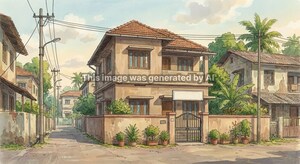  Independent House – Exterior View View at Ankleshwar Gidc - for Sale