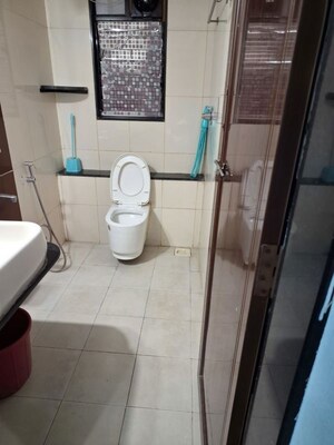 Bathroom in 2 BHK Apartment at Aishwaryam Comfort Gold, Akurdi – for Rent