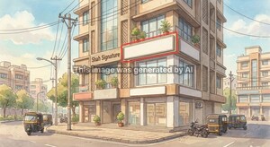  Shop – Exterior View View at Vashi - for Sale