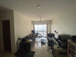 Living Room in 2 BHK Apartment at LnT Crescent Bay T4, Parel – for Rent