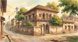  Independent House – Exterior View View at Masaudha - for Sale
