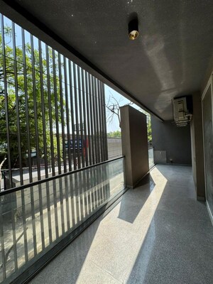 Balcony in 3 BHK Builder Floor at Panchsheel Enclave – for Sale