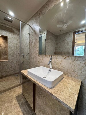 Bathroom in 3 BHK Builder Floor at Panchsheel Enclave – for Sale