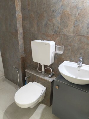 Bathroom in 3 BHK Apartment at Ellisbridge – for Sale