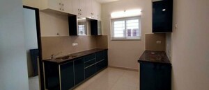 Kitchen in 3 BHK Apartment at Gachibowli County, Gachibowli – for Rent