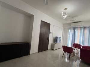 Living Room in 2.5 BHK Apartment at Smart World Orchard, Sector 61 – for Rent