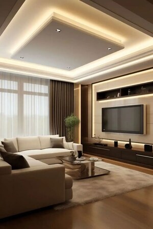 Living Room in 6+ BHK Independent House at Sector 27 – for Sale