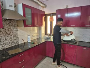 Kitchen in 3 BHK Builder Floor at Elan Nirvana, Sector 50 – for Rent