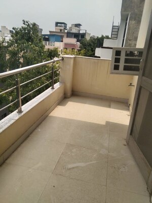 Balcony in 3 BHK Builder Floor at Elan Nirvana, Sector 50 – for Rent