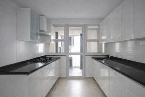 Kitchen in 2 BHK Apartment at DB Woods, Goregaon East – for Rent