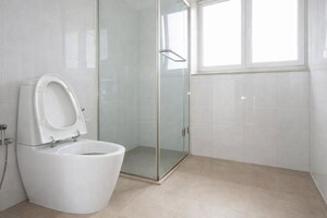 Bathroom in 2 BHK Apartment at DB Woods, Goregaon East – for Rent