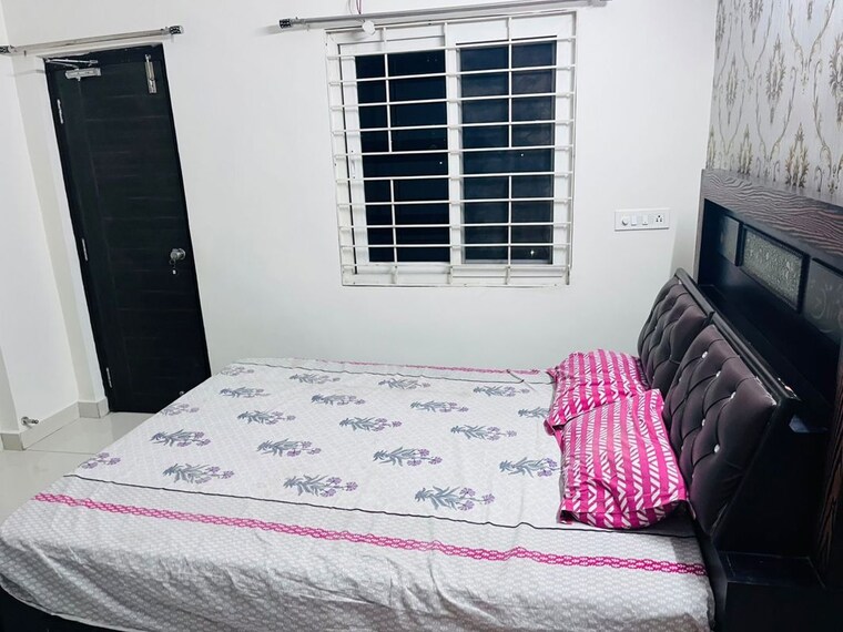 Bedroom, akruthi-aarya-sree-breeze 3 Bedroom 1638 Sq.Ft. Apartment In Nallagandla Hyderabad 10473791