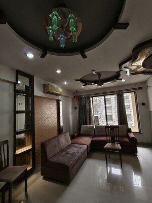 Living Room in 2 BHK Apartment at Sadguru Complex I, Goregaon East – for Rent