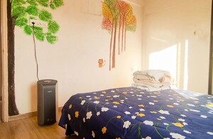 Bedroom in 2 BHK Apartment at GK Shiv Sai Vishwa, Pimple Saudagar – for Rent