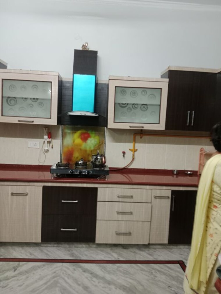 Kitchen, huda 3.5 Bedroom 1836 Sq.Ft. Independent House In Huda Panipat 10473945