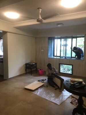 Living Room in 1 BHK Apartment at Tardeo – for Rent