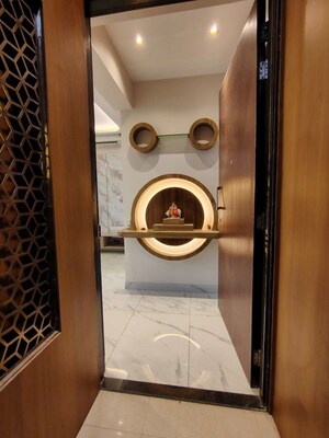 Bathroom in 2 BHK Apartment at Raymond Ten X Habitat, Pokhran Road No Two – for Rent
