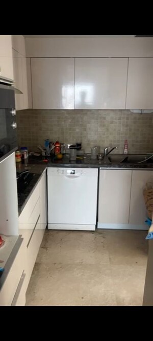 Kitchen in 2 BHK Apartment at Godrej Woods, Sector 43 – for Rent