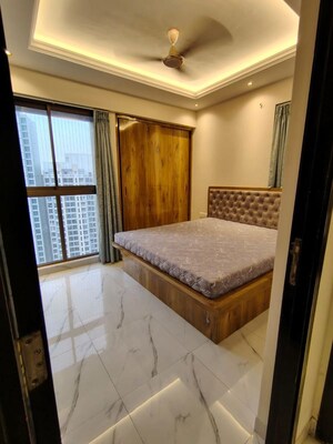 Bedroom in 2 BHK Apartment at Raymond Ten X Habitat, Pokhran Road No Two – for Rent