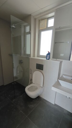 Bathroom in 2 BHK Apartment at Raymond Ten X Habitat, Pokhran Road No Two – for Rent