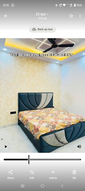 Bedroom in 4 BHK Villa at Raj Nagar Extension – for Sale